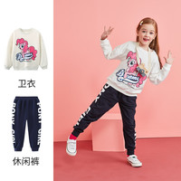 My Little Pony 小马宝莉 女童卫衣运动裤两件套