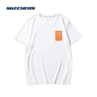 SKECHERS 斯凯奇 L121M173 男款短袖T恤