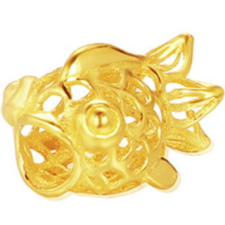 China Gold 中国黄金 GB0P436 小鱼足金转运珠 0.82g