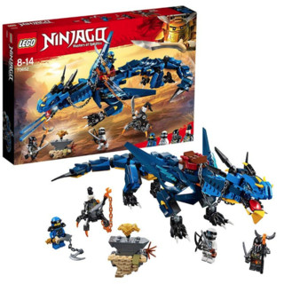 LEGO 乐高 Ninjago幻影忍者系列 70652 寻龙行动：雷电暴风神龙