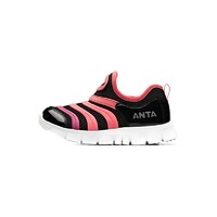 ANTA 安踏 A32839562-8 女童休闲运动鞋 常规款 黑/桃红/安踏白 32码