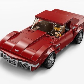 LEGO 乐高 Speed超级赛车系列 76903 雪佛兰 Corvette C8.R Race Car and 1968 Chevrolet Corvette