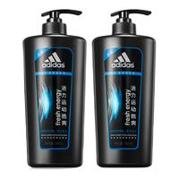 adidas 阿迪达斯 男士活力运动酷爽去屑洗发露 730ml*2