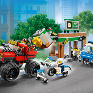 LEGO 乐高 City城市系列 60245 巨轮越野车大劫案