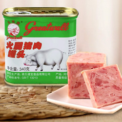 长城牌 火腿猪肉罐头 340g