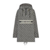 Dior 迪奥 Oblique 女士连帽短外套 117C10A2970_X5803 黑米色 S