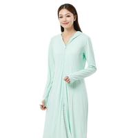 OhSunny 女子防晒衣 微光绿 F/M 长款