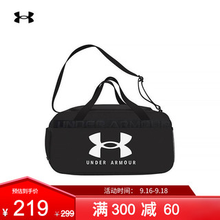 UNDER ARMOUR 安德玛 官方UA Loudon男女中号运动旅行包Under Armour1360464 黑色001 均码