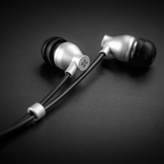 HIFIMAN 海菲曼 RE800 silver 入耳式动圈有线耳机 银黑色 3.5mm