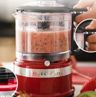 KitchenAid 凯膳怡 5KFC3516CER 料理机 帝王红