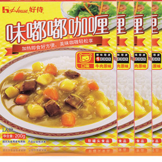 House 好侍 味嘟嘟咖喱 牛肉原味 200g