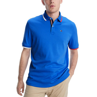 TOMMY HILFIGER 汤米·希尔费格 男士休闲纯色POLO衫