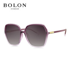 BOLON 暴龙 太阳镜多边形框时尚眼镜女款偏光墨镜BL5032C30