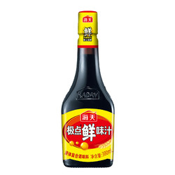 海天 酱油 极点鲜味汁380ml