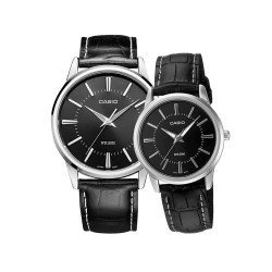 casio 卡西欧 手表情侣对表简约系列休闲商务防水手表