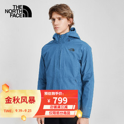 THE NORTH FACE 北面 TheNorthFace北面夹克男户外防风保暖外套上衣 4R2N Q31/蓝色 M