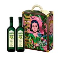 olivoilà 欧丽薇兰 橄榄油 特级初榨橄榄油礼盒 750ml*2瓶