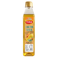 小满金 小榨浓香花生油450ml 食用油小瓶装宿舍用油便携装