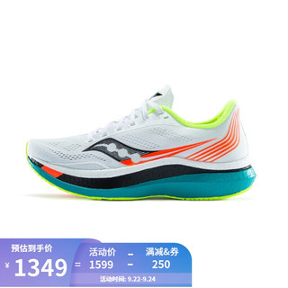 saucony 索康尼 Saucony索康尼 ENDORPHIN PRO啡鹏高端男跑鞋碳板跑鞋S20598 白色 40(USA7)