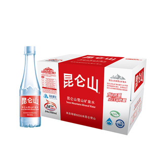 昆仑山 雪山矿泉水 350ml*24瓶