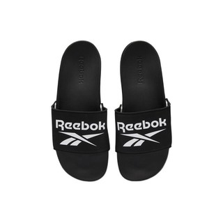 Reebok 锐步 Comfort Slide 2.0 中性拖鞋 FU7205 黑色 44.5