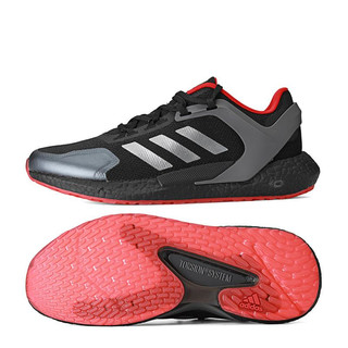 adidas 阿迪达斯 Alphatorsion Boost Rtr 中性跑鞋 GZ7542 黑色/灰色/银金属 42.5