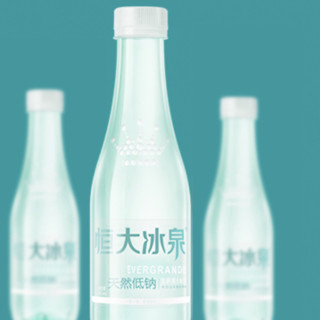 EVERGRANDE SPRING 恒大冰泉 长白山天然低钠矿泉水 350ml*24瓶