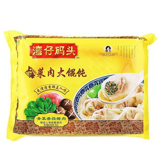 上海菜肉大馄饨 青菜香菇猪肉味 30只 600g