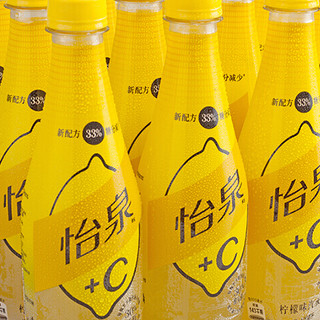 Schweppes 怡泉 +C 汽水 柠檬味 400ml*12瓶