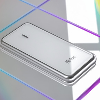 Netac 朗科 ZR USB 3.2 移动固态硬盘 Type-C 512GB 白色