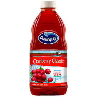 Ocean Spray 优鲜沛 经典蔓越梅果汁饮料  1.5L