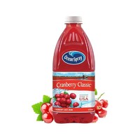 有券的上：Ocean Spray 优鲜沛 蔓越莓果汁饮料  1.5L/瓶