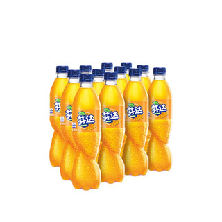 Fanta 芬达 汽水 橙味 500ml*12瓶