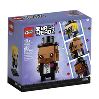 LEGO 乐高 BrickHeadz方头仔系列 40384 婚礼新郎