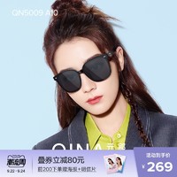 QINA亓那热巴同款太阳眼镜防紫外线墨镜女大脸显瘦韩版潮男QN5009