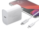 supcase 苹果MFI认证PD快充套装（快充线1.2m白色+充电器18W）