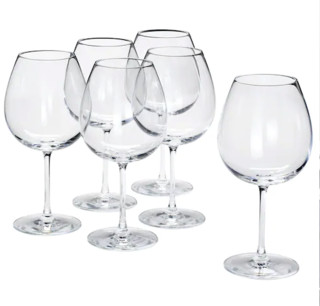 IKEA 宜家 STORSINT 斯图辛特 红酒酒杯 透明玻璃 67 厘升