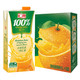  汇源 无添加纯果汁100%橙汁  1L*6盒整箱礼盒　