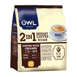 OWL 猫头鹰 二合一即溶咖啡 30条