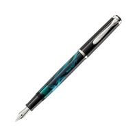 Pelikan 百利金 钢笔 M205 海蓝大理石纹 EF尖 单支装