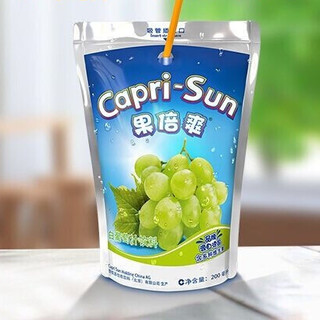 Capri-Sun 果倍爽 果汁饮料 白葡萄味 200ml*6袋