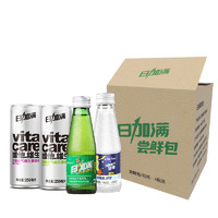 88VIP：ICHI MORE 日加满 饮品尝鲜包4瓶功能饮料+维生素饮料120ml*2瓶+250ml*2罐