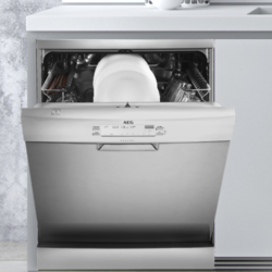 AEG 安亦嘉 欧洲原装进口13套大容量独嵌两用家用洗碗机 FFB52610ZM