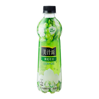 Minute Maid 美汁源 爽粒花雨 葡萄汁饮料 槐花风味 420ml*12瓶