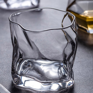 森高派 TM6X 威士忌酒杯 不规则款 275ml 透明
