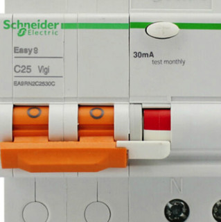 Schneider Electric 施耐德电气 EA9RN2C2530C 漏电保护器 2P 25A