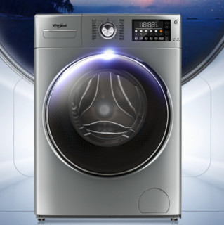 Whirlpool 惠而浦 新睿OE系列 EWFD47220OS 滚筒洗衣机 10kg 银色