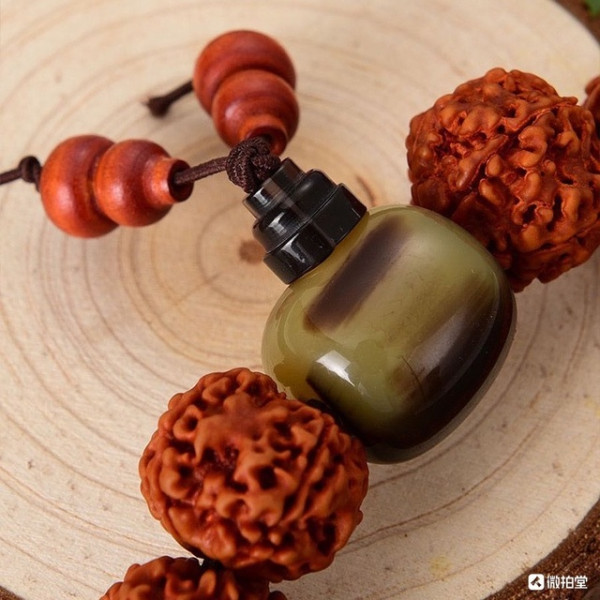 夹珠尼泊尔金刚手串20mm五瓣金刚菩提13颗