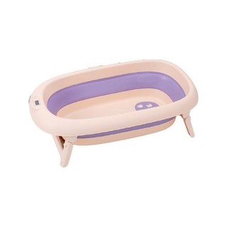 babyboat 贝舟 H68 婴儿折叠浴盆 藤萝紫