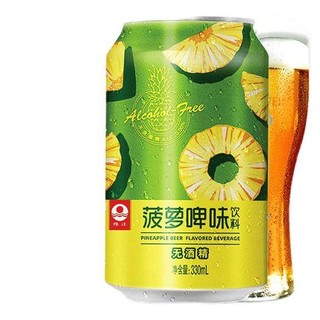 PEARL RIVER 珠江啤酒 饮料 菠萝啤味 330ml*6听